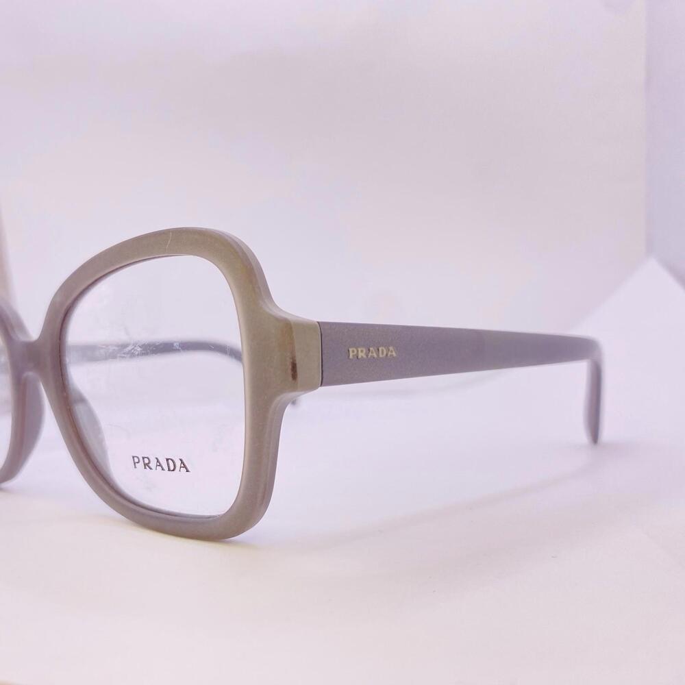 Prada Eyeglasses Frames VPR 25S UFG-1O1 51 [] 18 135 MM Matte Grey Stone - Picture 7 of 9